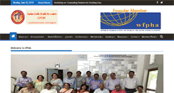 Desktop Screenshot of iphaonline.org